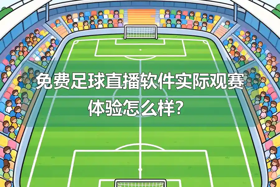免费足球直播软件实际观赛体验怎么样？